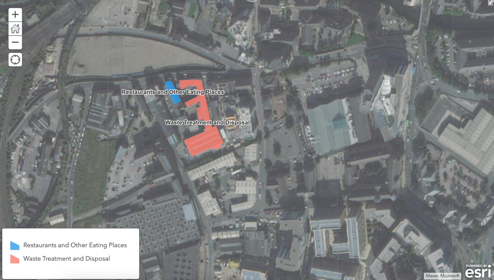 Polygon data provides insight into adjacency and co-tenancy risk.