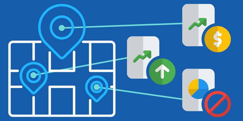 Map and visualize the current stores for your brand