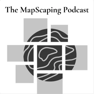 Logo for ‘The MapScaping Podcast’ podcast