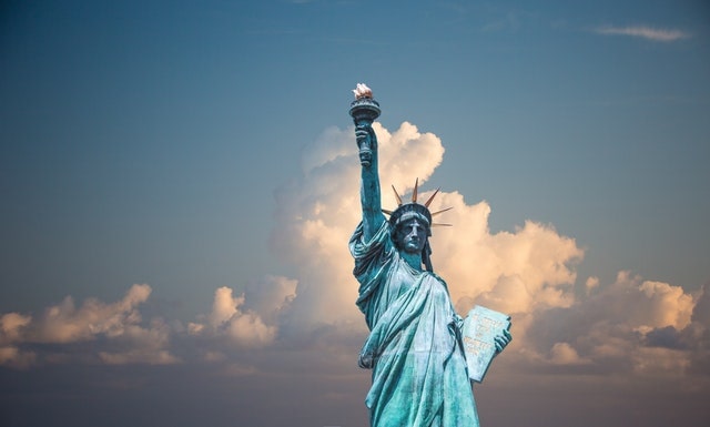 The Statue of Liberty, a famous point of interest