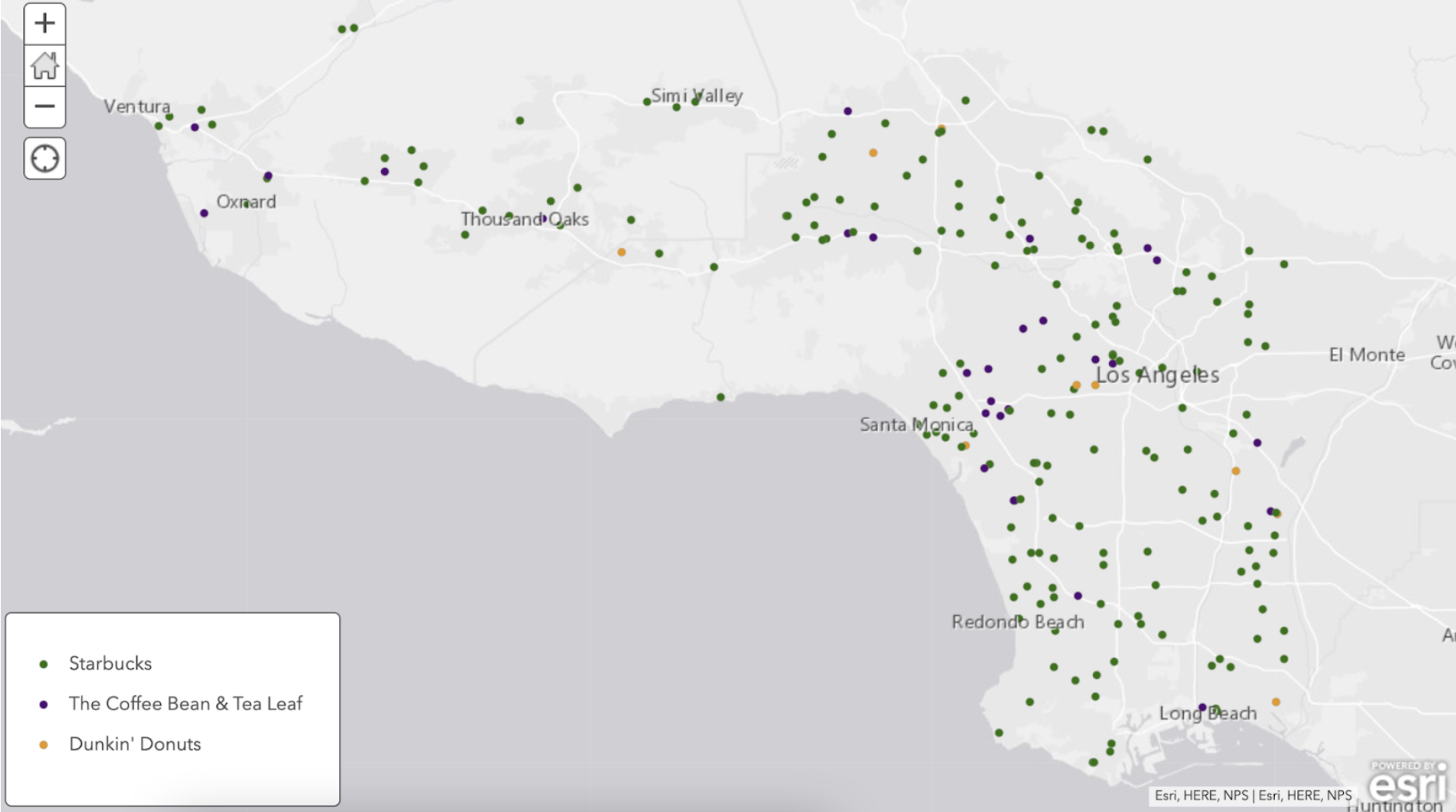 Points of interest data for GIS and mapping.