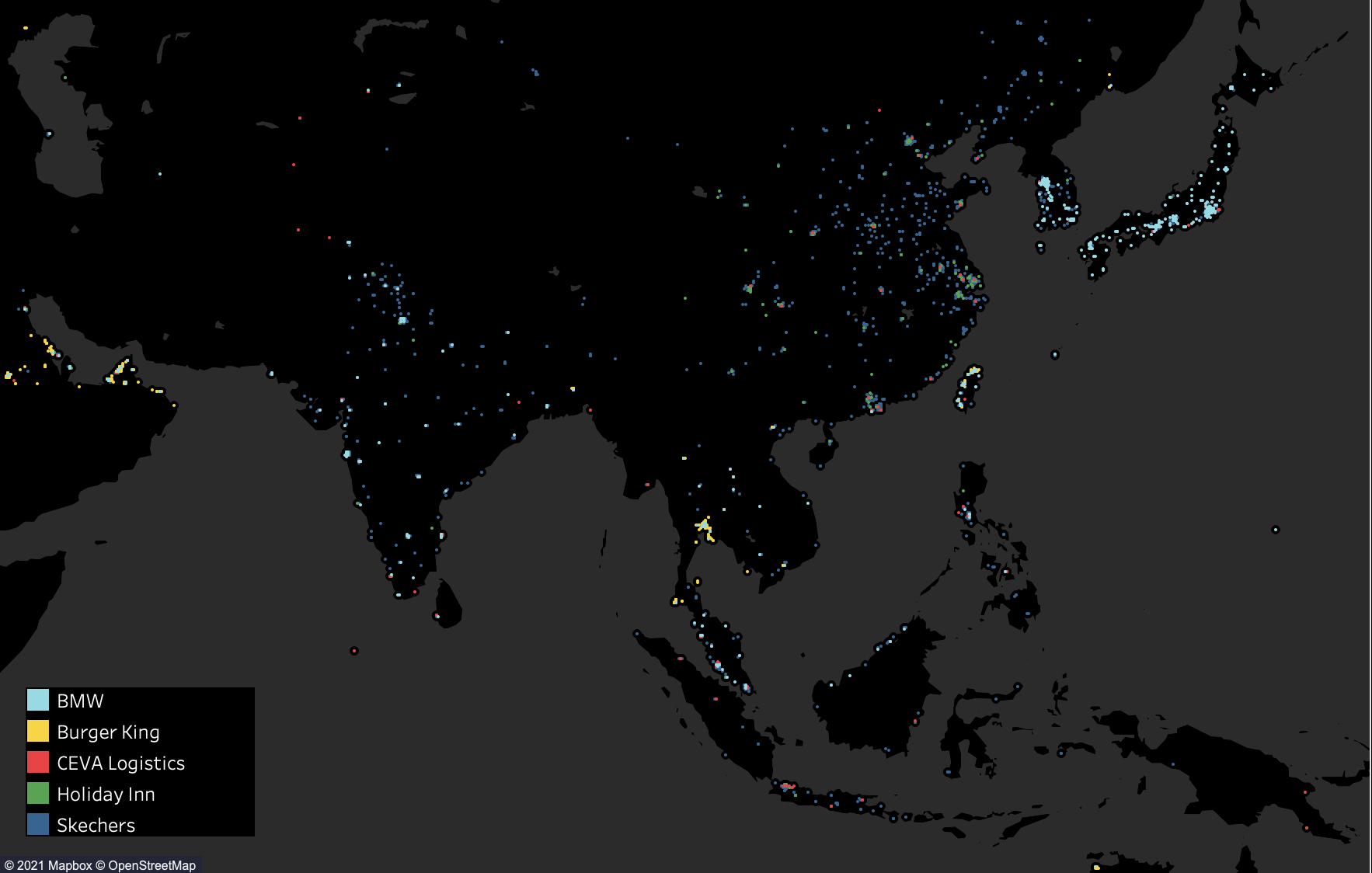 August 2022 SafeGraph Places Statistics